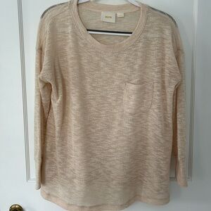 Maeve tan beach sweater, size S